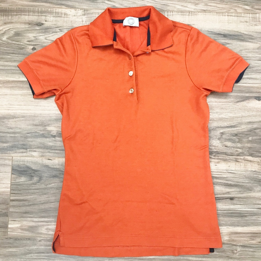 Hermes Double Jeu technical Short Sleeves Polo XS
